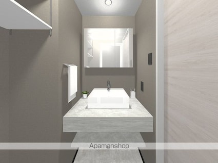 エスティメゾン中野[1K/21.56m2]の洗面所