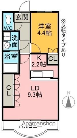 ベル・クオレの間取り写真