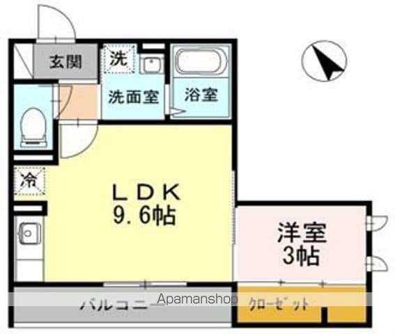 ハイツMEGUMIの間取り写真