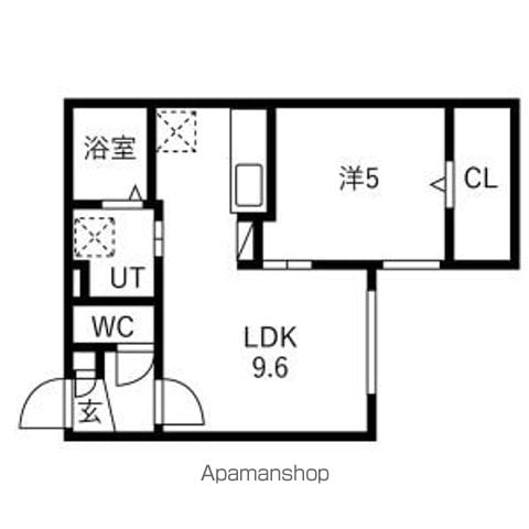 仮)発寒2ー3MSの間取り写真