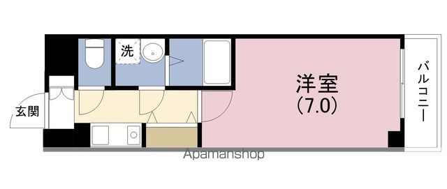 サムティ中之島公園南の間取り写真