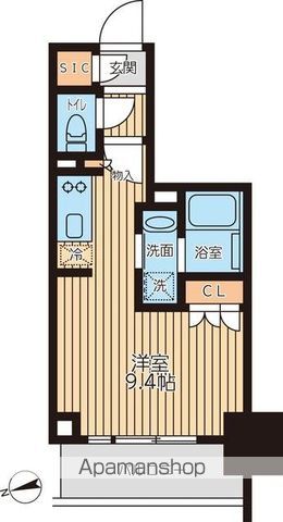 クロスレジデンス蒲田Ⅱの間取り