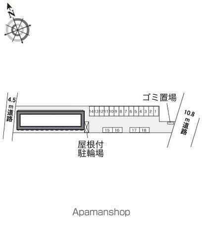 レオパレスサンライズヒル花見川 110 ｜ 千葉県千葉市花見川区三角町77-2（賃貸アパート1K・1階・23.61㎡） その13