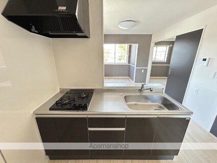 ラポムフルール（Ｌａ　Ｐｏｍｍｅ　Ｆｌｅｕｒ）[2LDK/54.83m2]のキッチン