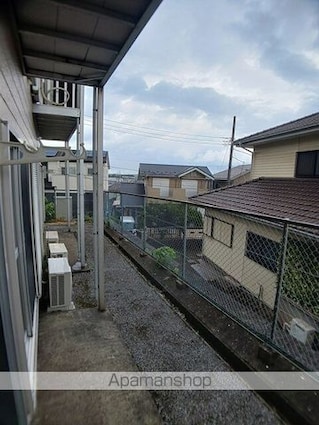 コーポ長島[2DK/40.09m2]のバルコニー