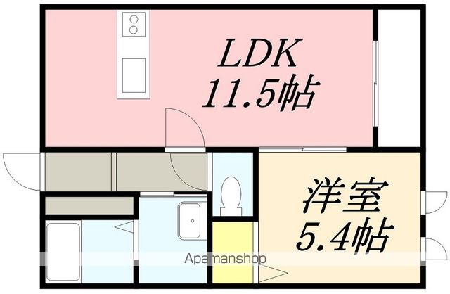 パーク五稜郭館の間取り写真