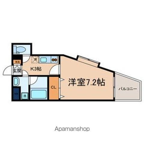 板橋区成増のマンションの間取り