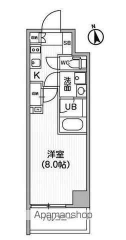 レクシード神楽坂の間取り