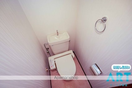 リオン・ドール[1R/22m2]のトイレ