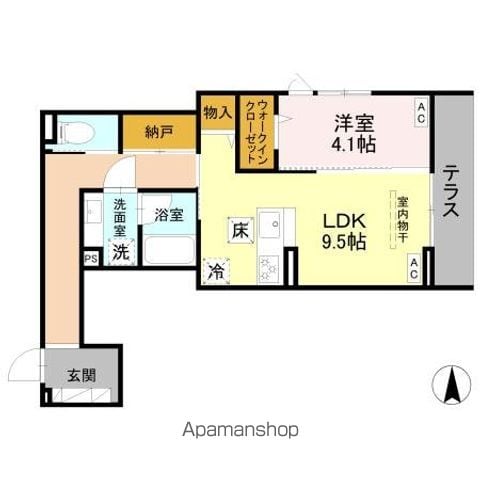 SAMPOの間取り写真
