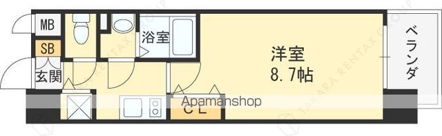 サムティ都島NORTHの間取り写真