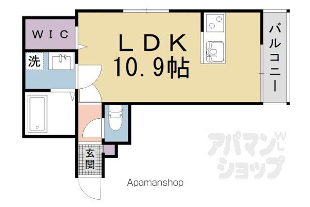 山科HATCH京都薬大前の間取り写真