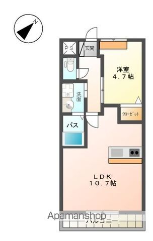 平塚市 2階建 築12年の間取り写真