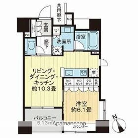 ガーラ・レジデンス文京本郷の間取り写真