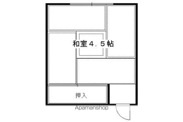 下鴨荘の間取り写真