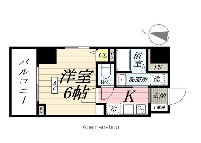 ラグゼナ横浜鶴見の間取り