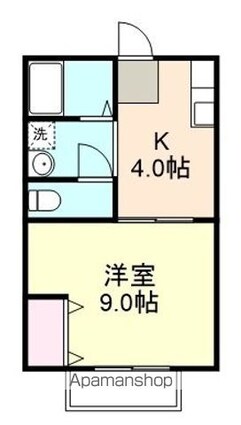 メゾンマキシム[1K/33.11m2]の間取図