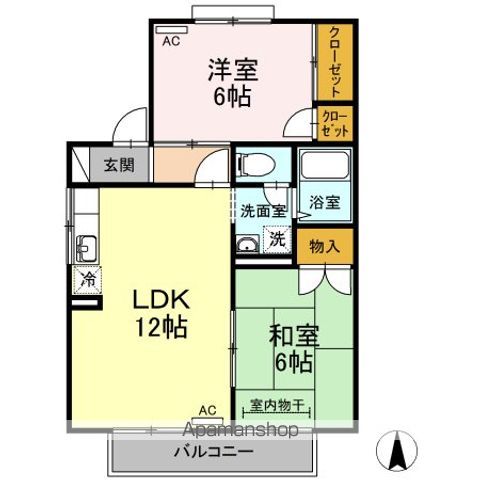 エスポワール34 D棟の間取り写真