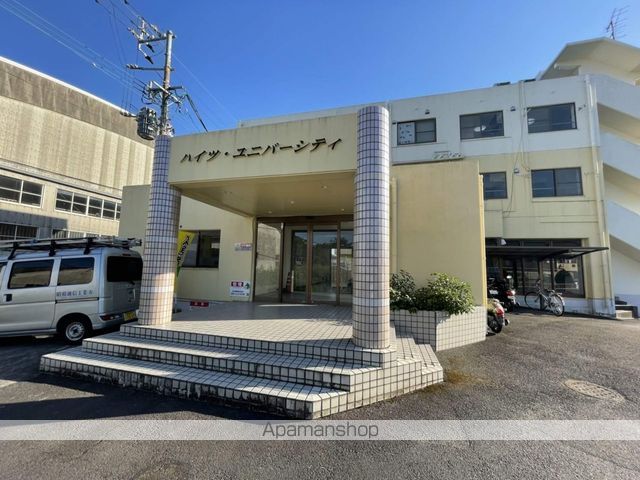 ハイツユニバーシティの玄関写真