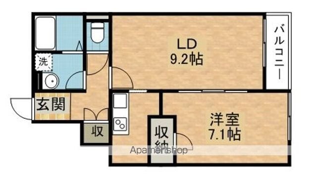 クレイノArinoIIの間取り写真