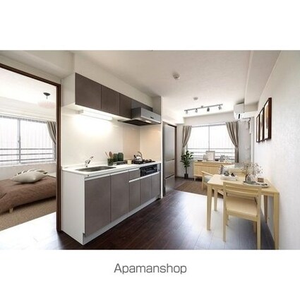 東京都杉並区下高井戸２丁目[2LDK/40.08m2]のリビング・居間