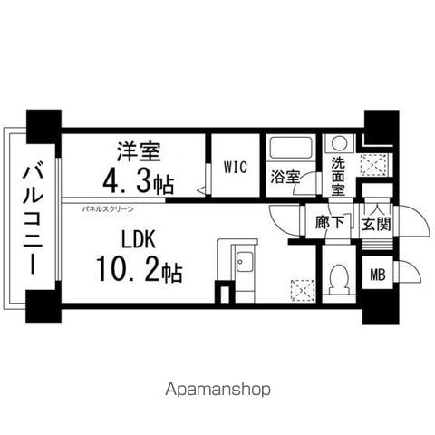 AXIA泉中央の間取り写真