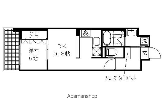 リーガル京都二条城北の間取り写真