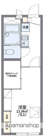 レオパレスコンシェレントFの間取り写真