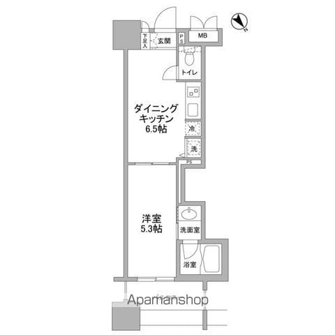 パークフラッツ横濱公園の間取り写真