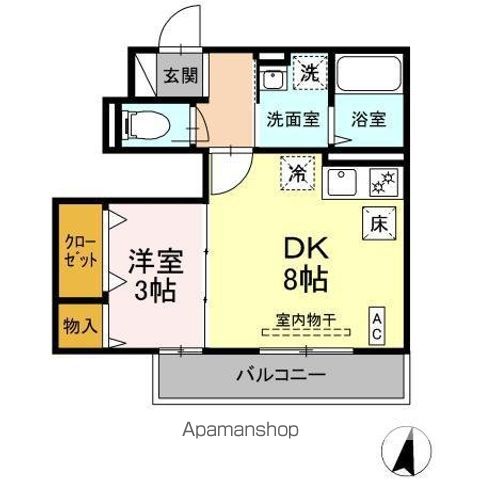 ソレアード緑園IIの間取り写真