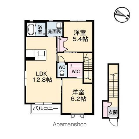 TOIT VERTの間取り写真