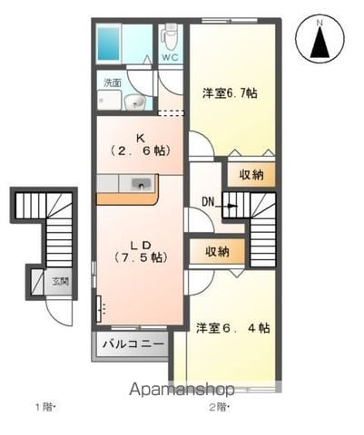 シャンピアの間取り