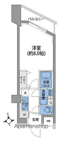 ルネサンスコート田端の間取り写真
