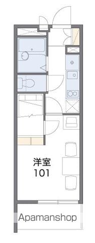 【レオパレスプルーム淀川の間取り】