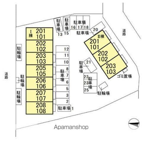 エスペランサ　Ⅱ 201 ｜ 千葉県千葉市稲毛区稲毛２丁目7-44（賃貸アパート1LDK・2階・45.29㎡） その24