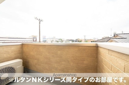 イーストブルー　Ⅱ[2LDK/52.82m2]のバルコニー