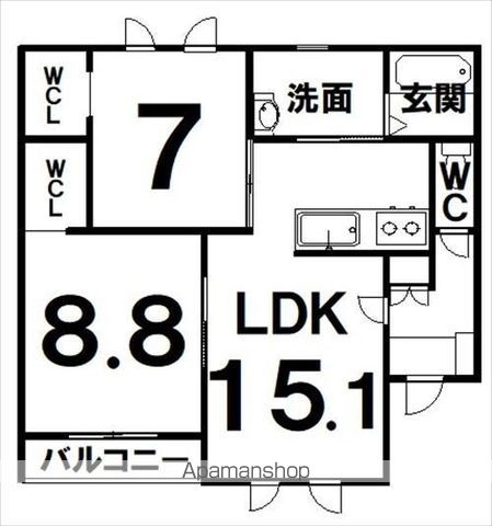 VALHALLAIIの間取り写真