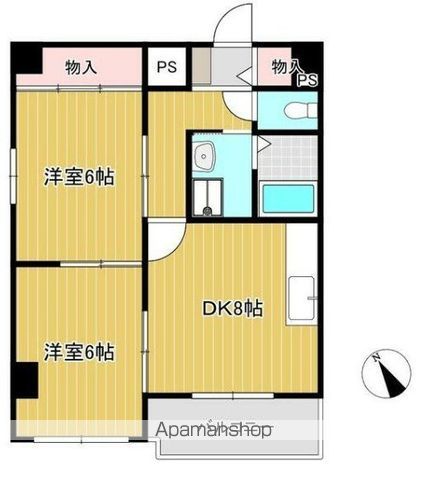 PRIME本川の間取り写真