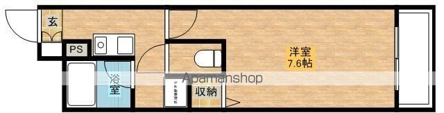 プレサンス新大阪の間取り写真