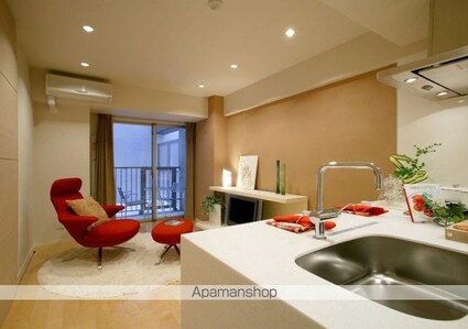 カスタリア麻布十番[1LDK/42.84m2]のリビング・居間