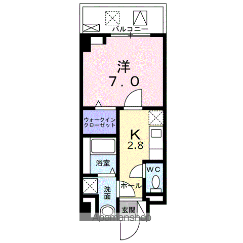 ヘスティアの間取り写真