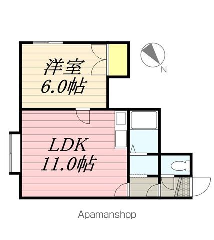 元町アパートメントの間取り写真