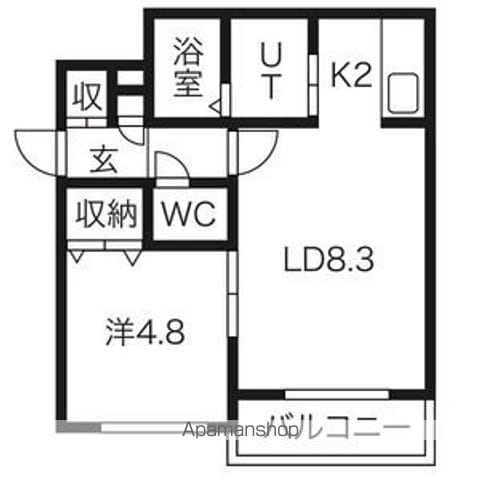 サンルーチェ山鼻の間取り写真