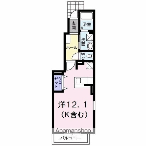 ヴェル ドゥーラ IIIの間取り写真