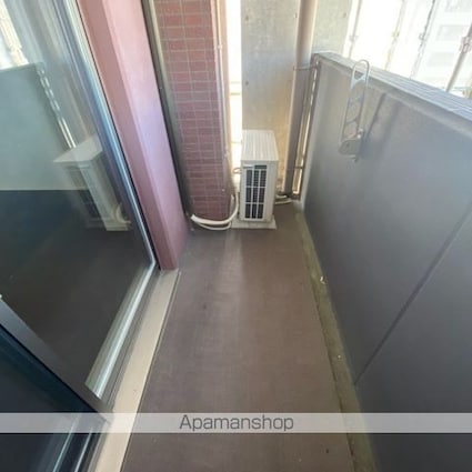 イクスコート大津駅前[1R/29.48m2]のバルコニー