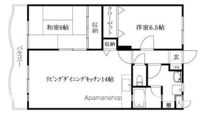 アイビー館[2LDK/60.48m2]の間取図