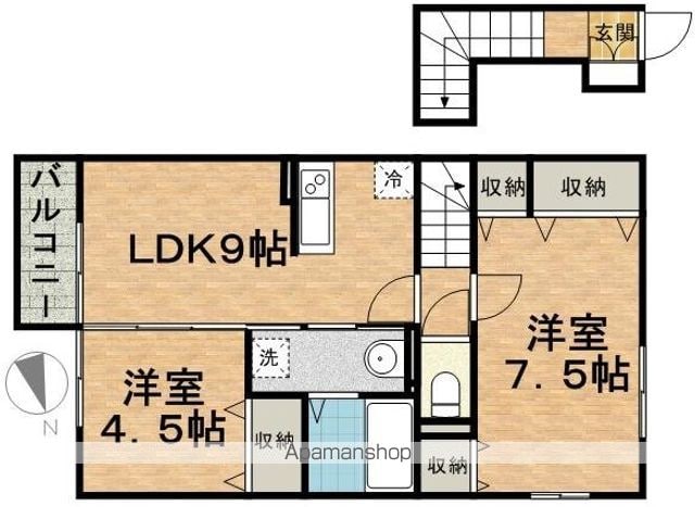レルミタージュの間取り写真
