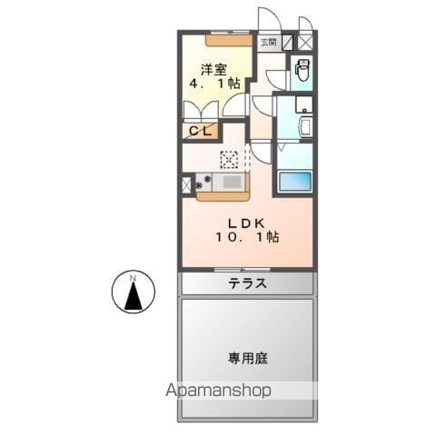 ボヌールの間取り写真