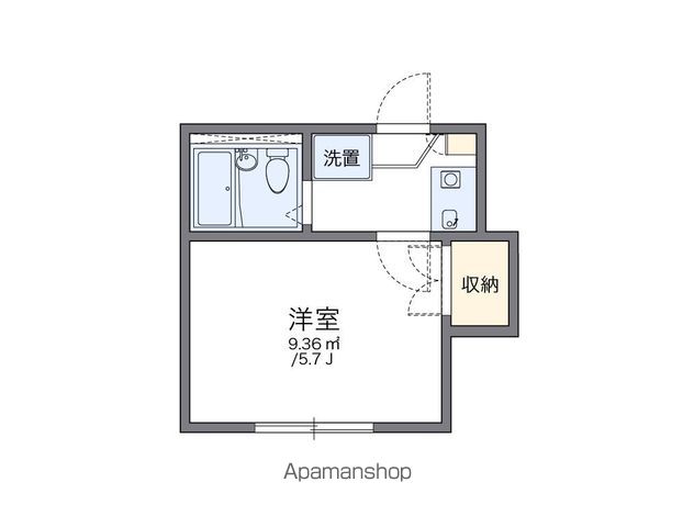 レオパレスデルニエの間取り写真