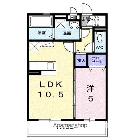 【ちしろ台Ⅳの間取り】